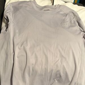 Men's Performance Long-Sleeve Shirt - Light Gray